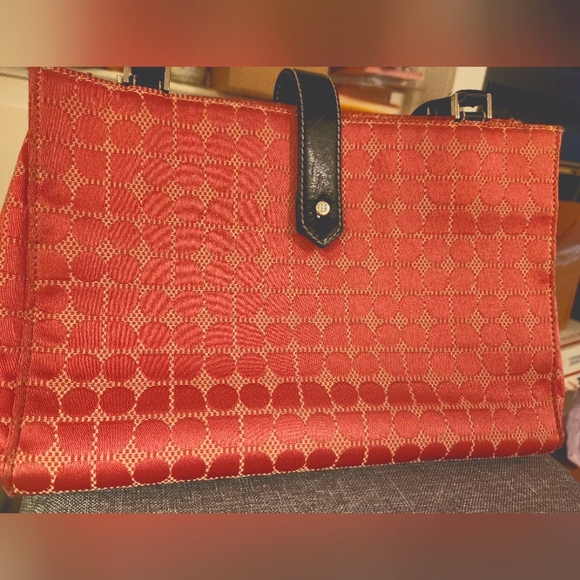 Vintage Kate Spade Classic Dot Noel Pink Shoulderbag Tote Purse - Picture 2 of 16